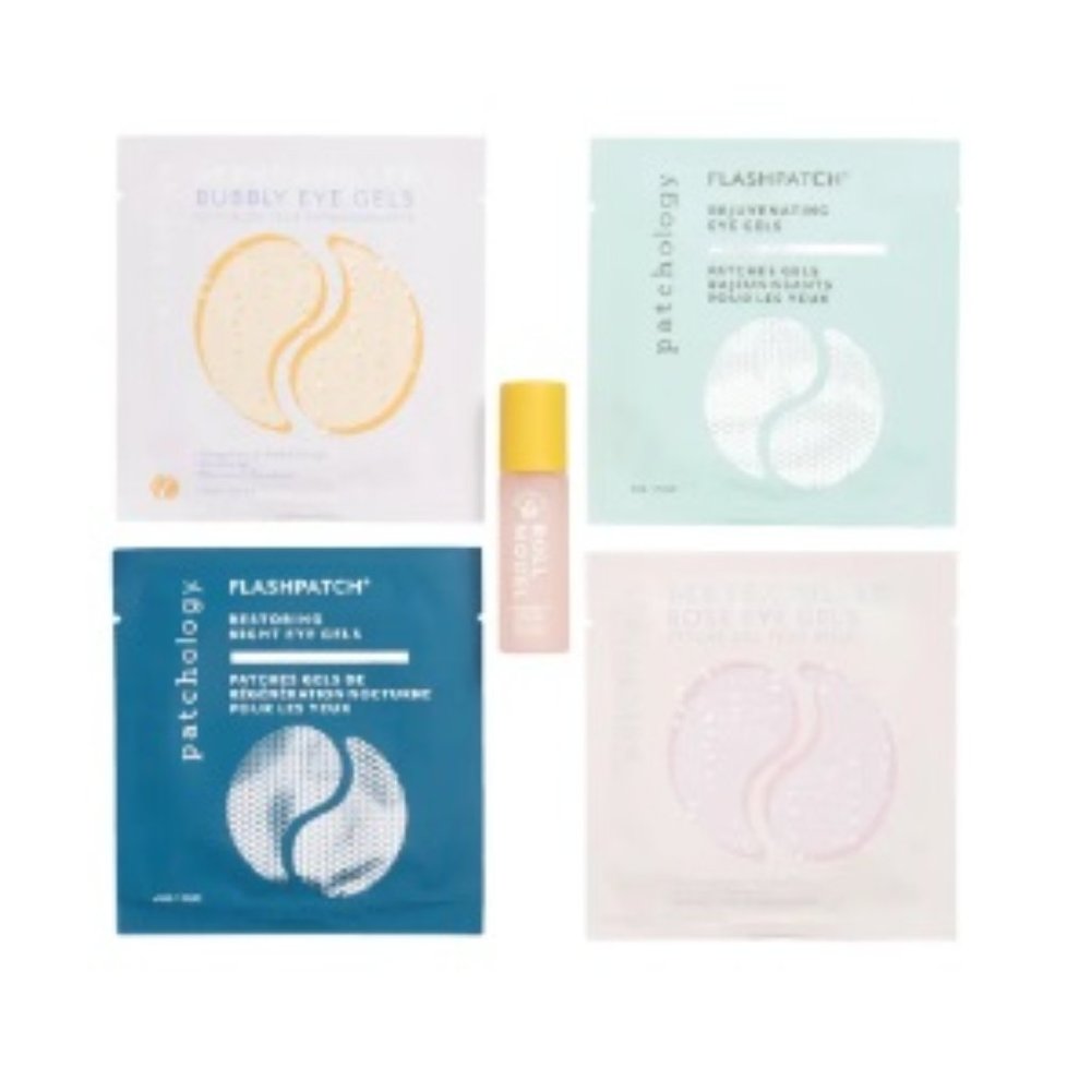 Patchology Eye Collection Set-4 Pairs Eye Gels & Roll-On Eye Serum-5pc-BOXED-NEW - Picture 9 of 12
